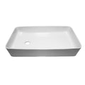 Barclay Bernadine 24" — Lavabo de Sobreponer Rectangular de Cerámica — imagen 1