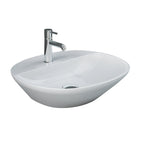 Barclay RAK Variant — Lavabo de Sobreponer Oval de Cerámica · 5-521WH · 5-521WH — imagen 2