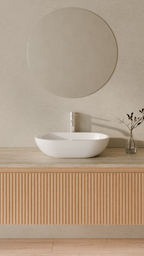 Badeloft Lavabo de Sobreponer Oval WB-02