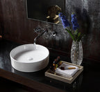 Barclay Shelburn — Lavabo de Sobreponer Redondo de Cerámica — imagen 3