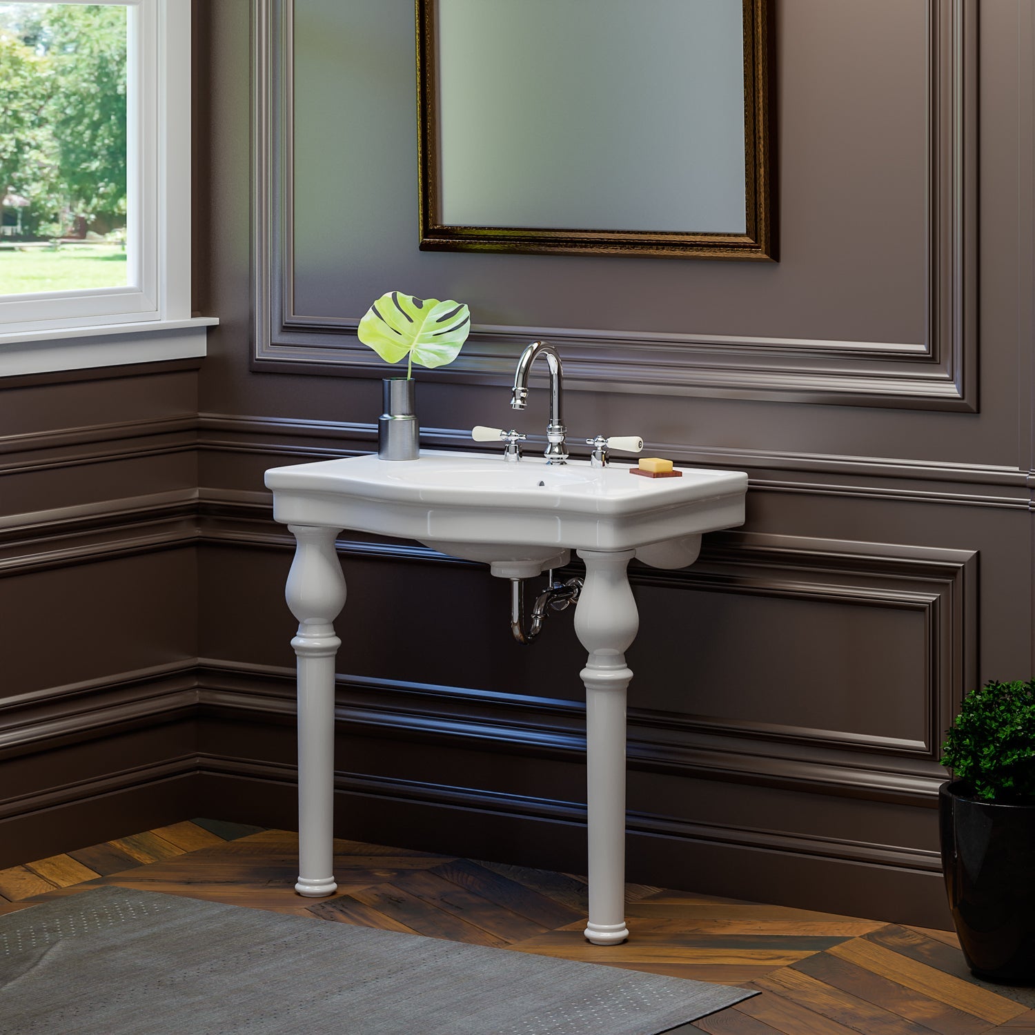 Barclay Milano Deluxe lavabo tipo consola — vista de producto