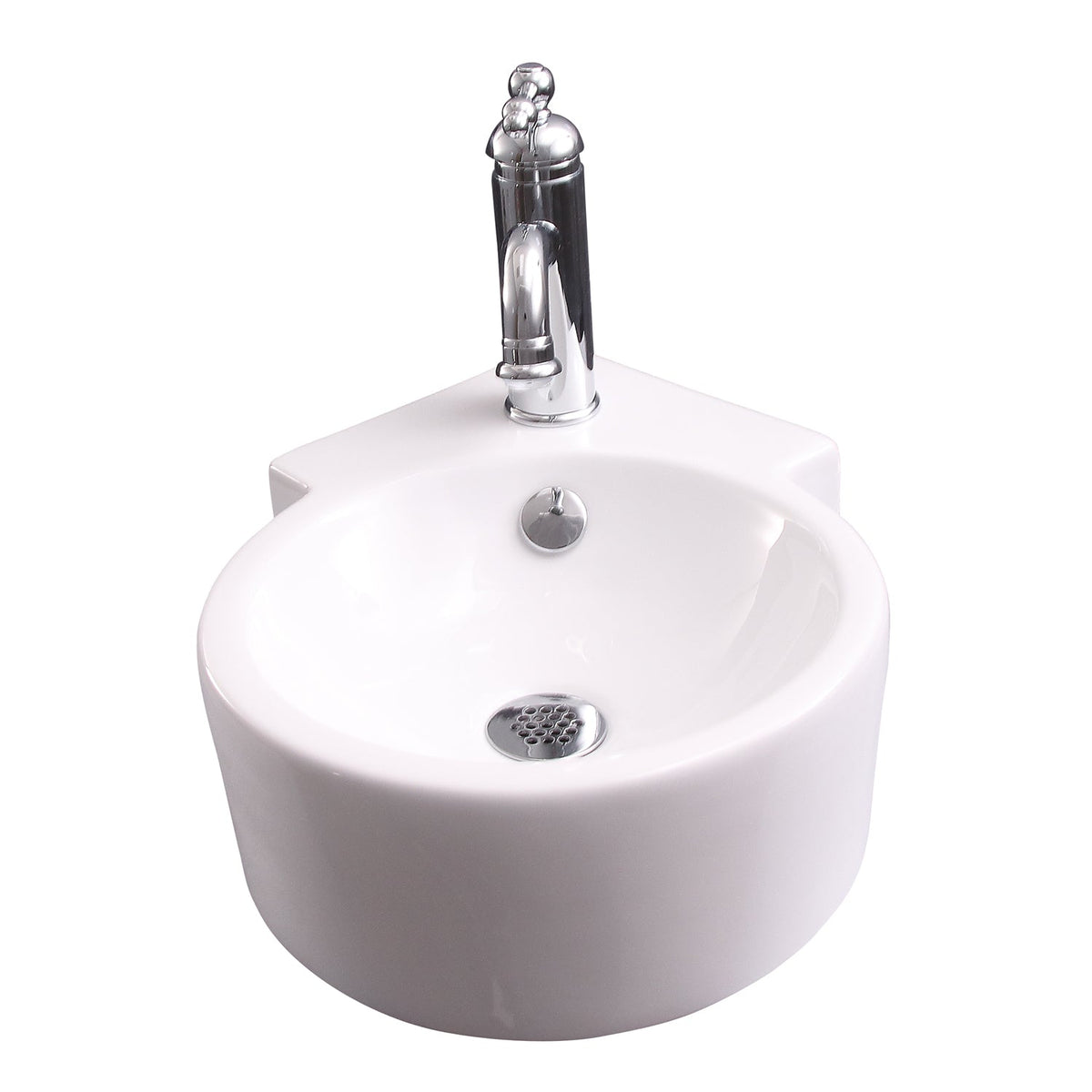 Barclay Dyer — Lavabo Esquinero de Pared de Cerámica — imagen 1