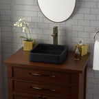 Barclay Maxton 15" — Lavabo de Sobreponer Cuadrado de Mármol — imagen 7