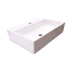 Barclay Leanne 20" — Lavabo de Pared Rectangular de Cerámica — imagen 2