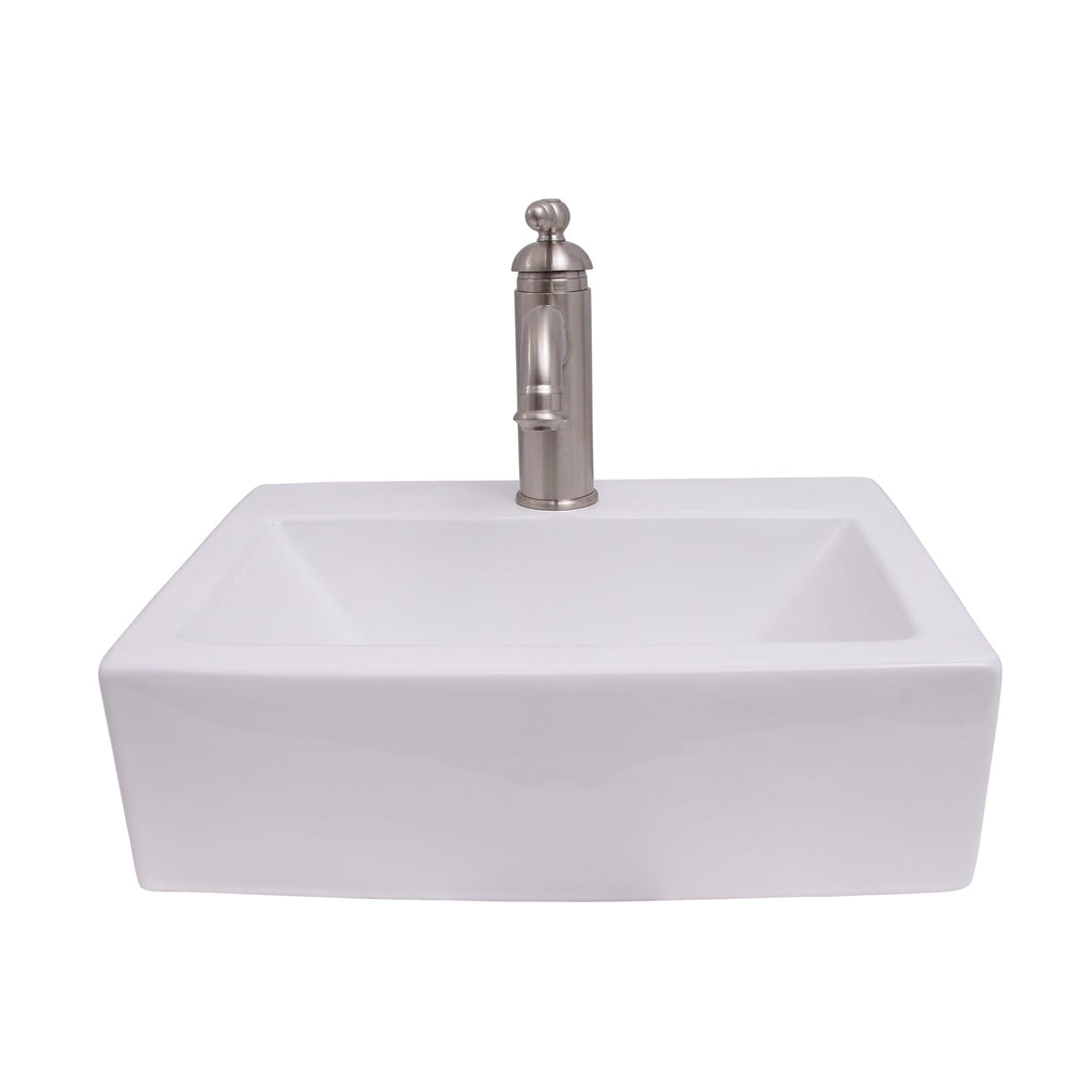 Barclay Sophie — Lavabo de Pared Rectangular de Cerámica — imagen 1