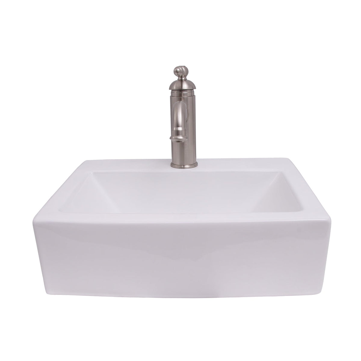 Barclay Sophie — Lavabo de Pared Rectangular de Cerámica — imagen 1