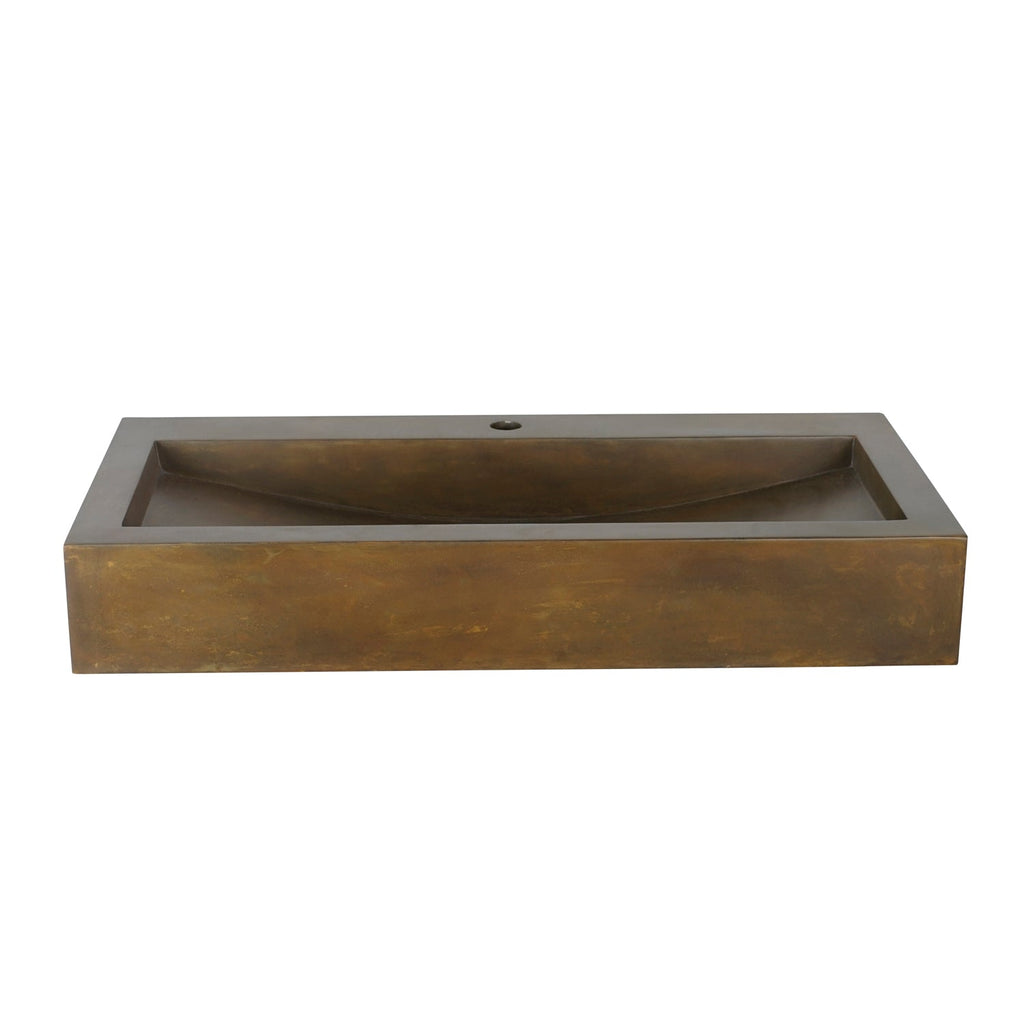 Barclay Gentry — Lavabo de Sobreponer Rectangular de Concreto — imagen 10