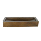 Barclay Gentry — Lavabo de Sobreponer Rectangular de Concreto — imagen 10