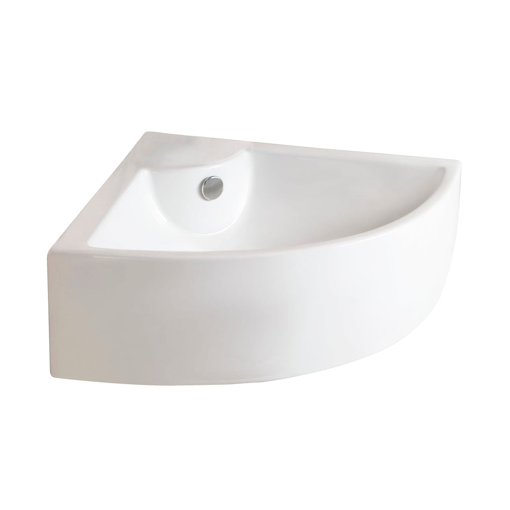 Barclay Crandall — Lavabo Esquinero de Pared de Cerámica — imagen 1