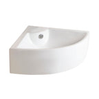 Barclay Crandall — Lavabo Esquinero de Pared de Cerámica — imagen 1