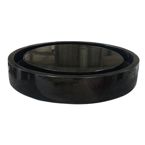Barclay Lemoore — Lavabo de Sobreponer Redondo de Granito — imagen 1
