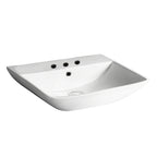 Barclay Summit 500 — Lavabo de Pared Rectangular de Cerámica — imagen 2