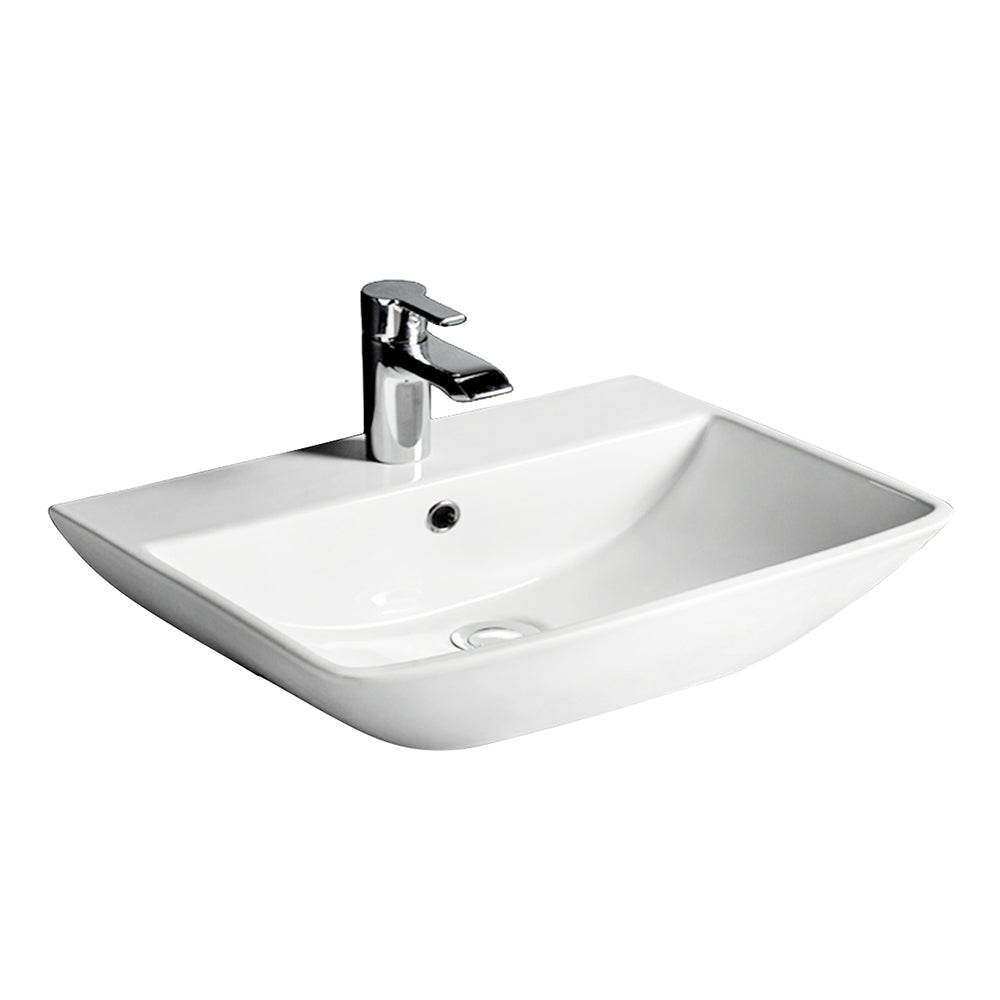 Barclay Summit 500 — Lavabo de Pared Rectangular de Cerámica — imagen 1