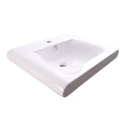 Barclay Thad — Lavabo de Pared Rectangular de Cerámica — imagen 2
