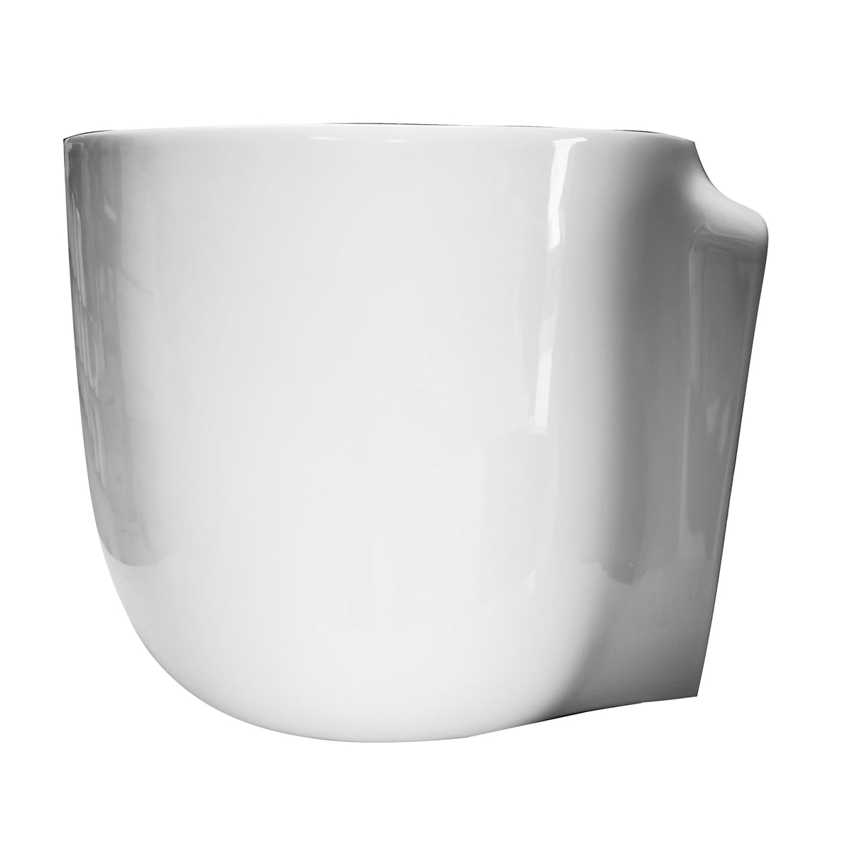Barclay Wharton 17" — Lavabo de Pared de Cerámica — imagen 3
