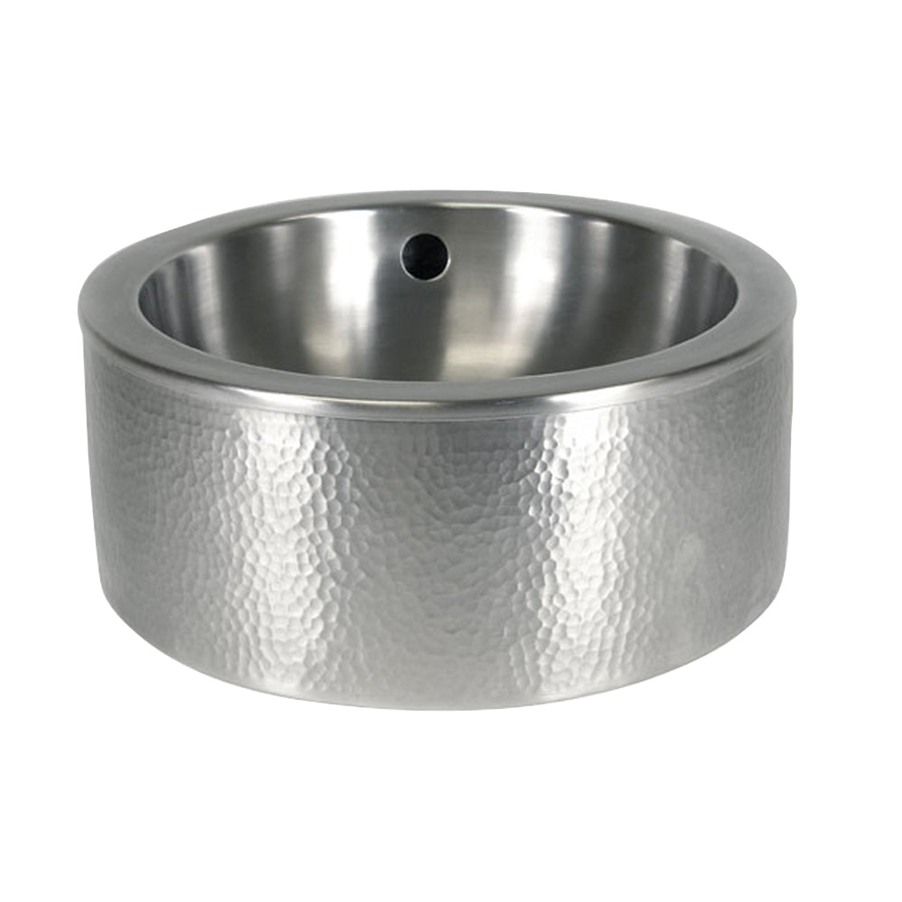 Barclay Colbran Double-Walled — Lavabo de Sobreponer Redondo de Cobre — imagen 2