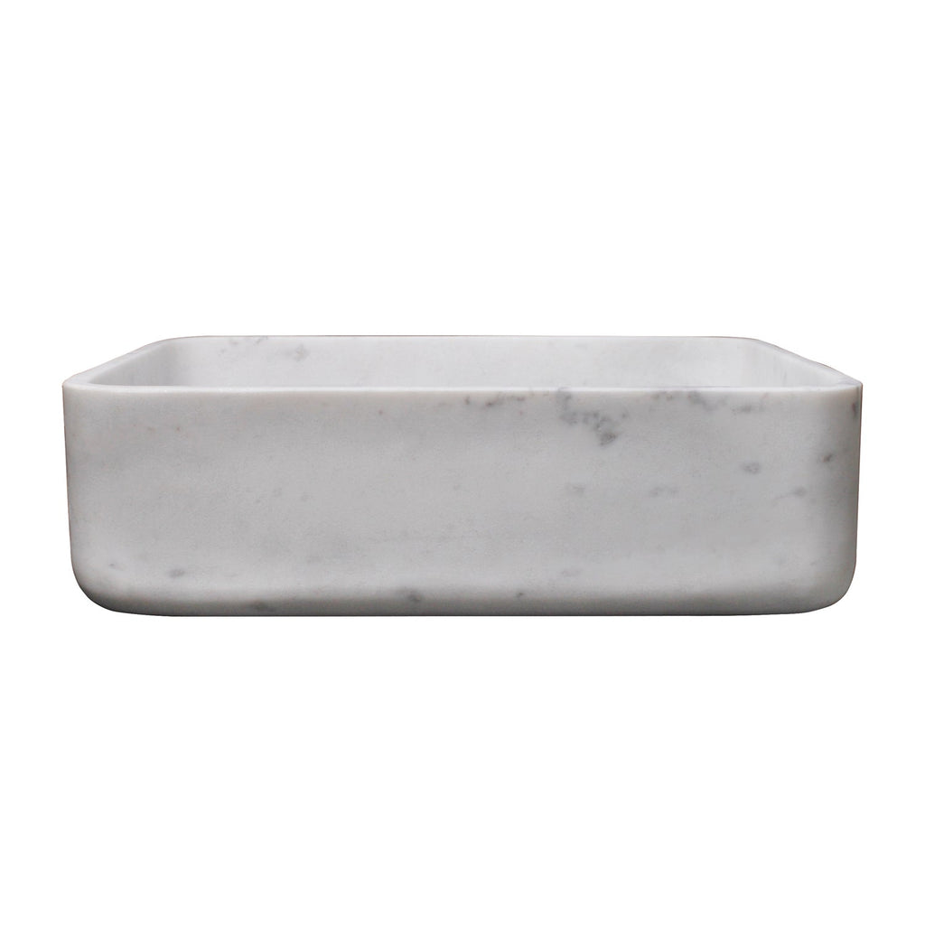 Barclay Maxton 18" — Lavabo de Sobreponer Rectangular de Mármol — imagen 7
