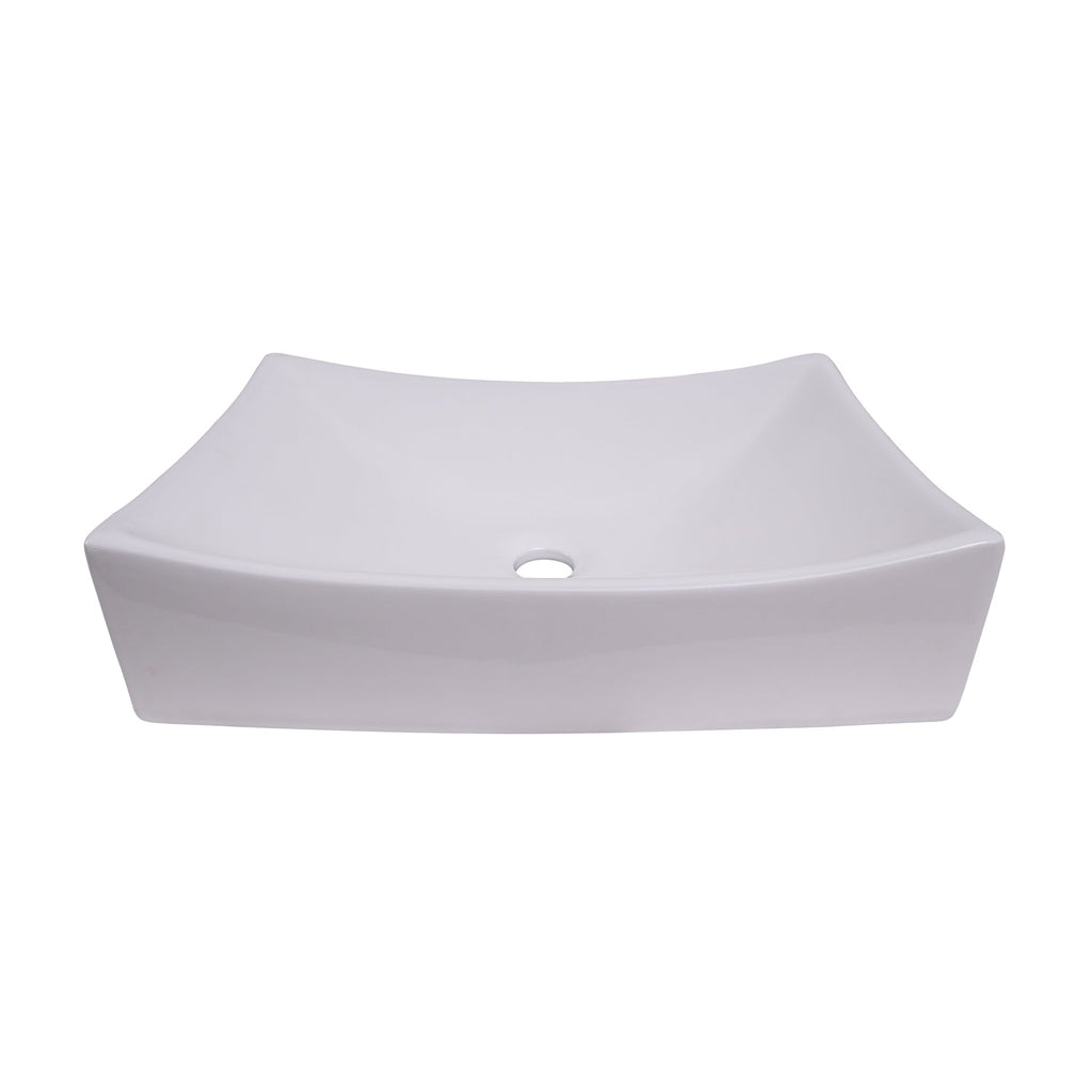 Barclay Styx 510 — Lavabo de Sobreponer Rectangular de Cerámica — imagen 1