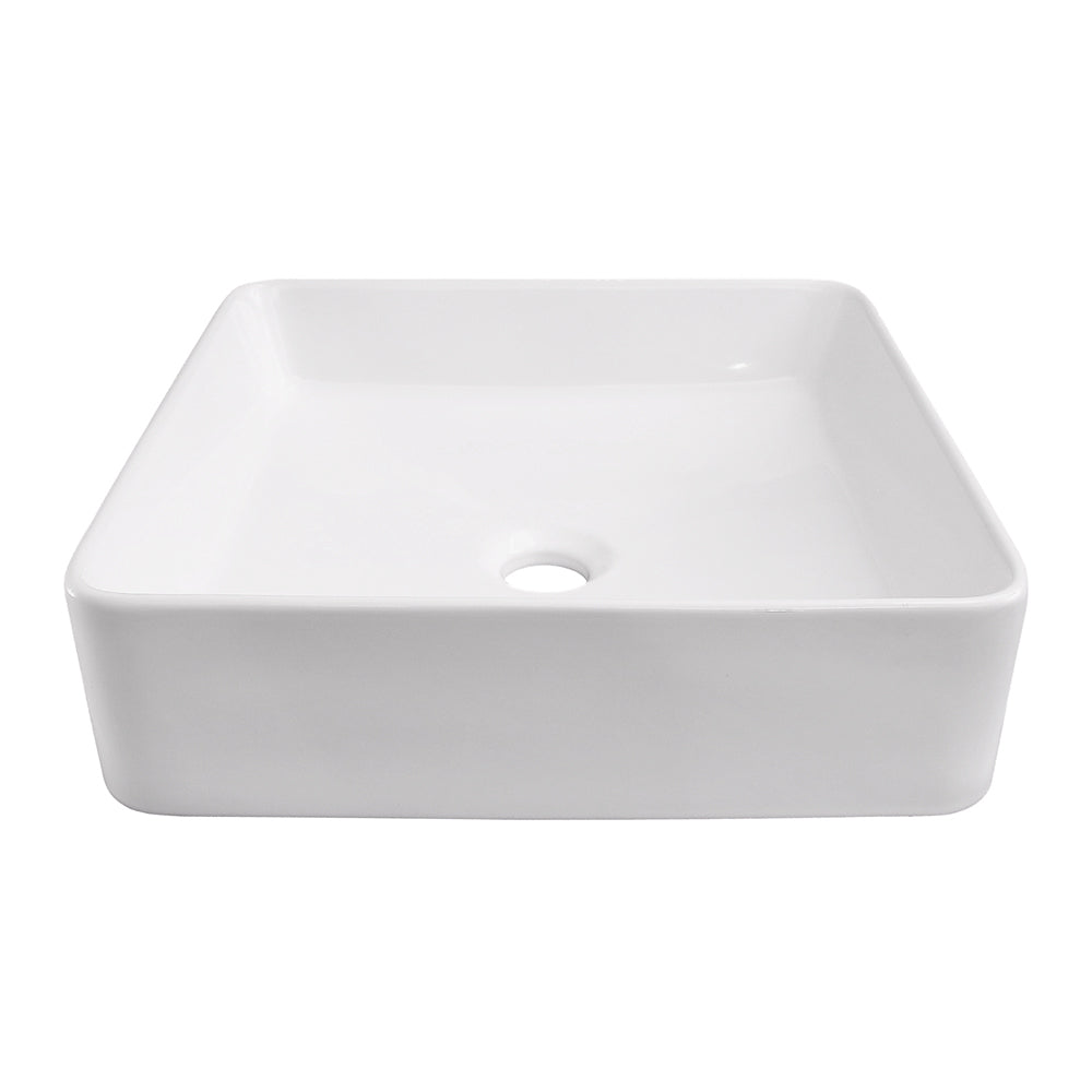 Barclay Lauer — Lavabo de Sobreponer Cuadrado de Cerámica — imagen 1