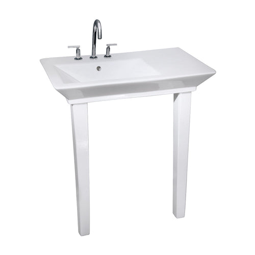 Barclay Opulence — lavabo tipo consola — Fresado 8" (widespread)