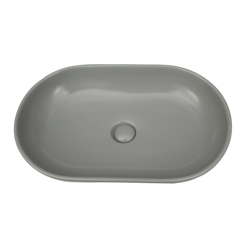 Barclay Harmony — Lavabo de Sobreponer Oval de Cerámica — imagen 1