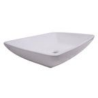 Barclay Carlos 23" — Lavabo de Sobreponer Rectangular de Cerámica — imagen 2