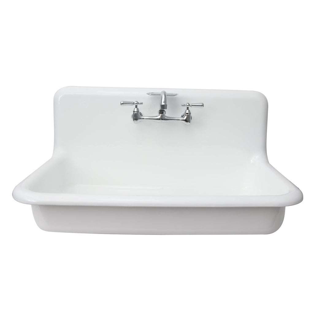 Barclay Kerville 36" — Lavabo de Pared Rectangular de Hierro Fundido — imagen 1