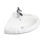 Barclay Ethan — Lavabo Esquinero de Pared de Cerámica — imagen 3