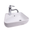 Barclay Coco — Lavabo de Pared Rectangular de Cerámica — imagen 1