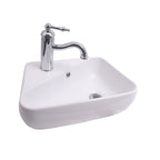 Barclay Coco — Lavabo de Pared Rectangular de Cerámica — imagen 1
