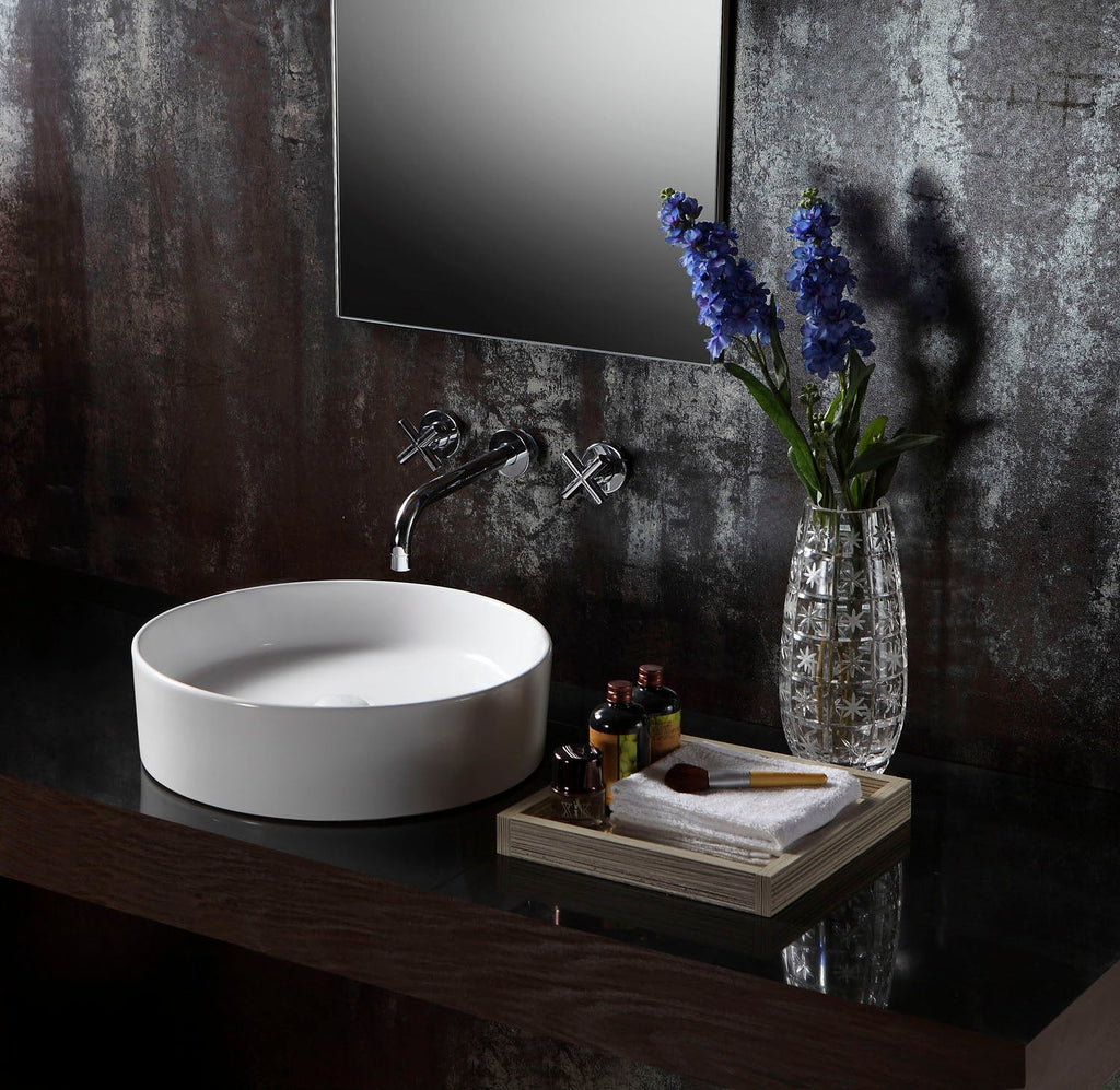 Barclay Shelburn — Lavabo de Sobreponer Redondo de Cerámica — imagen 4