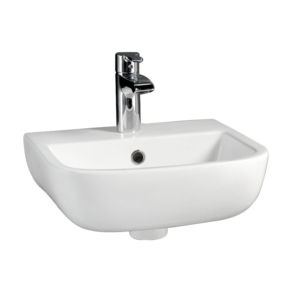 Barclay Series 600 Chico — Lavabo de Pared Rectangular de Cerámica — imagen 1