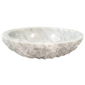 Barclay Bonette Chiseled — Lavabo de Sobreponer Oval de Mármol — imagen 1