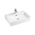 Barclay Adolfo 23" — Lavabo de Sobreponer Rectangular de Cerámica — imagen 1