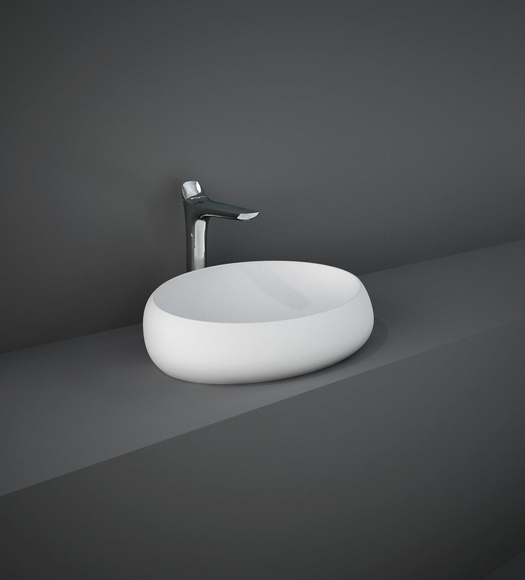 Barclay RAK Cloud — Lavabo de Sobreponer Oval de Cerámica — imagen 2