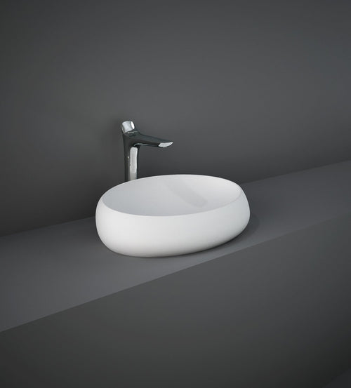 Barclay RAK Cloud — Lavabo de Sobreponer Oval de Cerámica — imagen 2