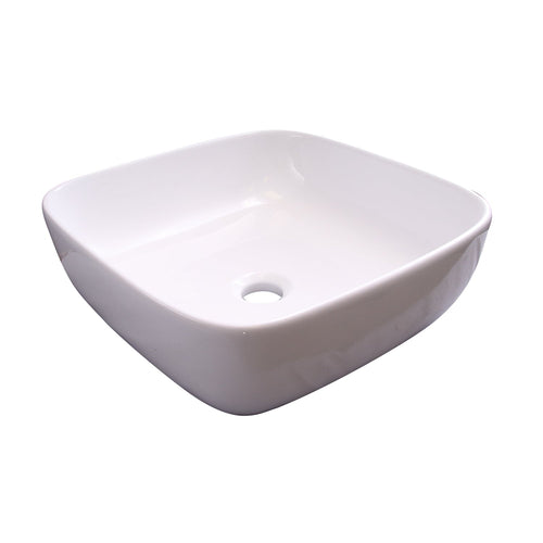 Barclay Mentone — Lavabo de Sobreponer Cuadrado de Cerámica — imagen 2