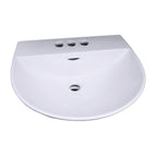 Barclay Reserva 550 — Lavabo de Pared de Cerámica — imagen 2