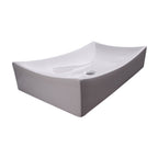 Barclay Porter — Lavabo de Sobreponer Rectangular de Cerámica — imagen 2