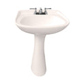 Barclay Hartford — Lavabo con Pedestal de Cerámica — imagen 1