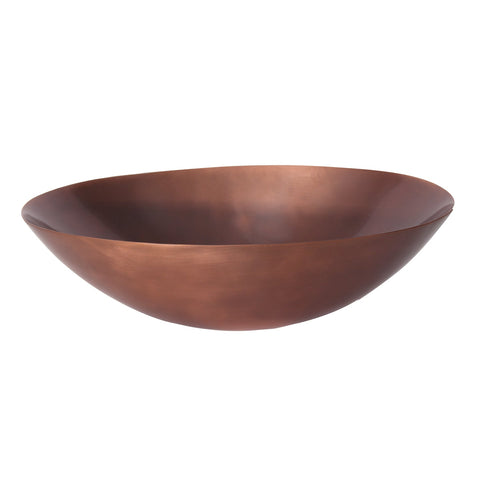 Barclay Iverson — Lavabo de Sobreponer Oval de Cobre — imagen 1