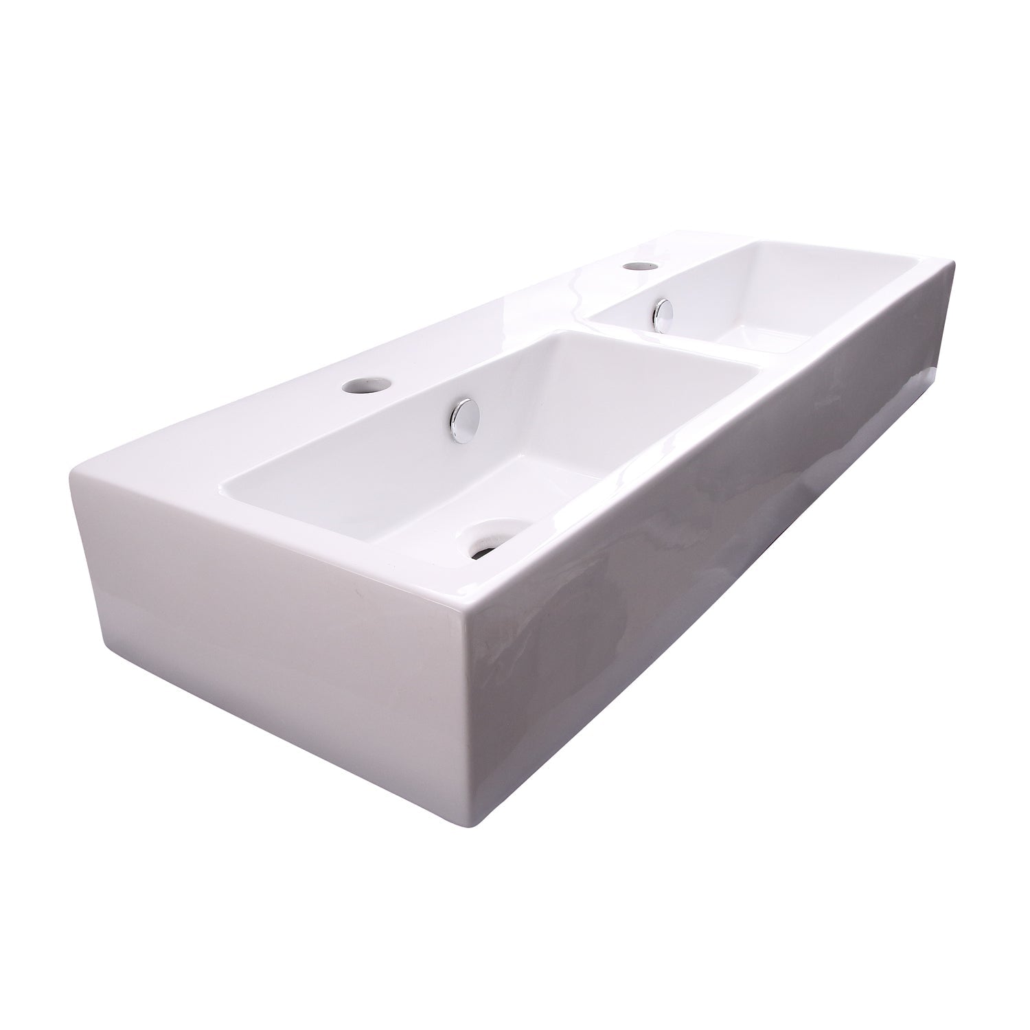 Barclay Winfield — Lavabo de Pared Rectangular de Cerámica — imagen 2