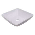 Barclay Carlos 16" — Lavabo de Sobreponer Rectangular de Cerámica — imagen 2