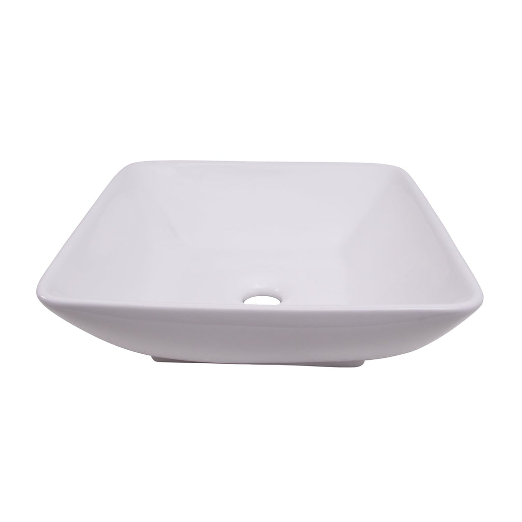 Barclay Carlos 16" — Lavabo de Sobreponer Rectangular de Cerámica — imagen 1