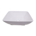Barclay Carlos 16" — Lavabo de Sobreponer Rectangular de Cerámica — imagen 1