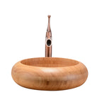Barclay Malta — Lavabo de Sobreponer Redondo de Madera — imagen 4