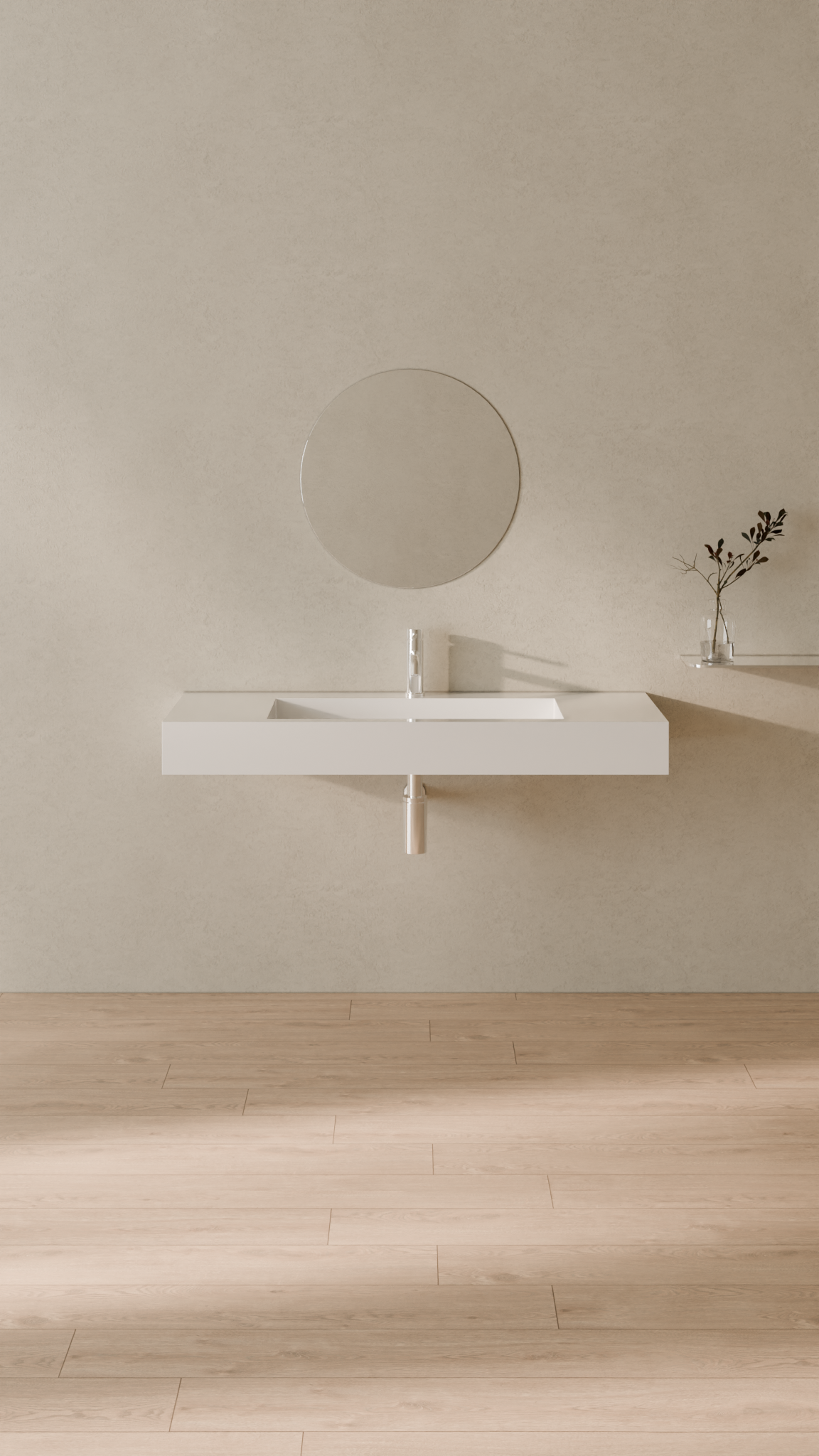 Badeloft Lavabo de Pared WT-03