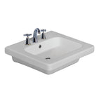 Barclay Resort 550 — Lavabo de Pared Rectangular de Cerámica — imagen 2