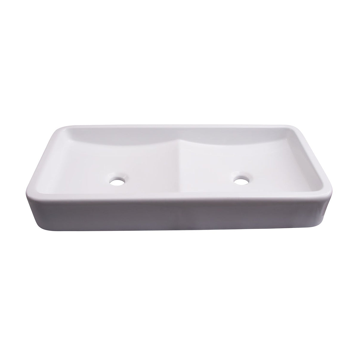 Barclay Rosalie — Lavabo de Sobreponer Rectangular de Cerámica — imagen 1
