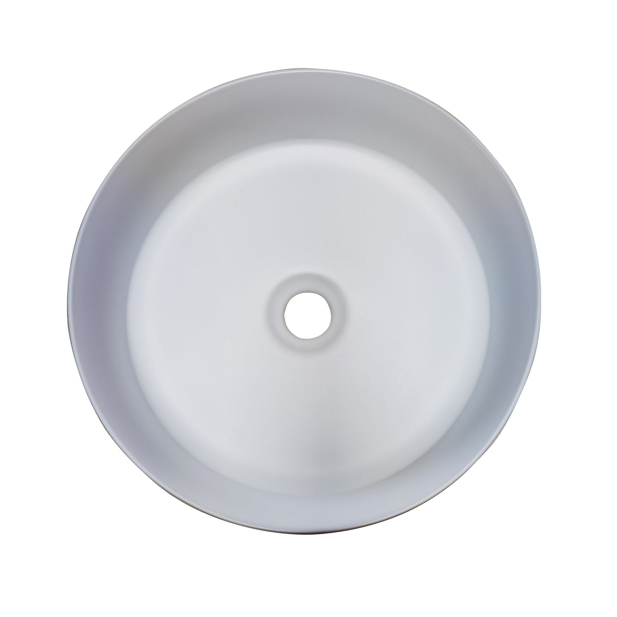 Barclay Musgrave 14" White — Lavabo de Sobreponer Redondo de Cerámica — imagen 3